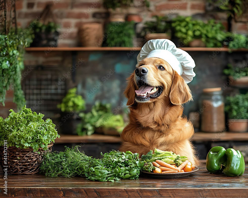 dog cooking