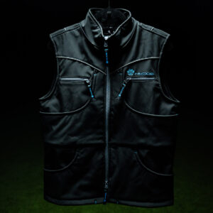 Dog training vest with pockets for treats and gear